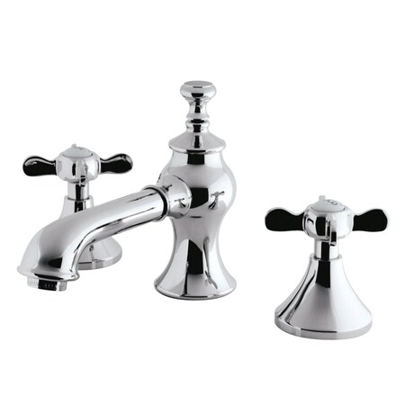 Kingston Brass KC7061BEX 8" Widespread Bathroom Faucet, Polished Chrome KC7061BEX